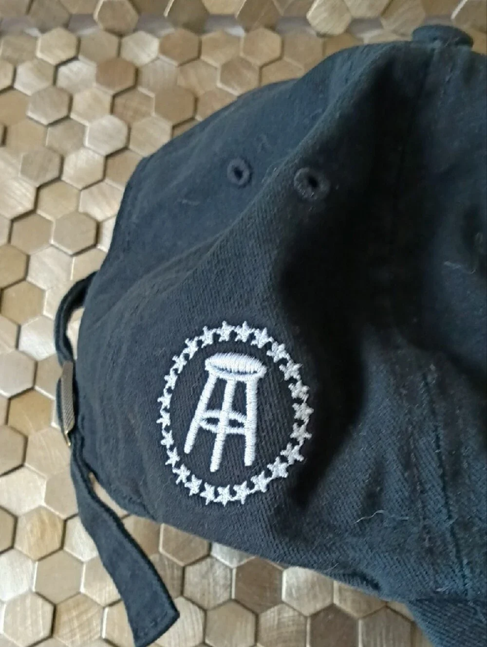 47 Black 'i am unwell' Embroidered Dad Hat